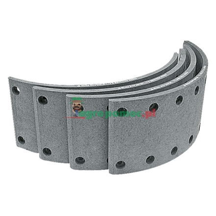 BERAL Brake lining set | 17016 1100